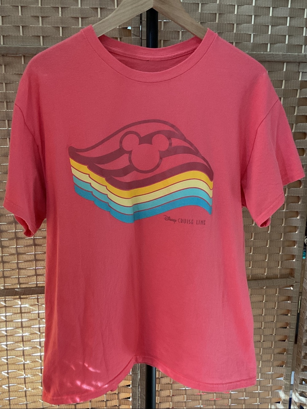 Disney Cruise Line Coral Short-Sleeve Graphic Tee